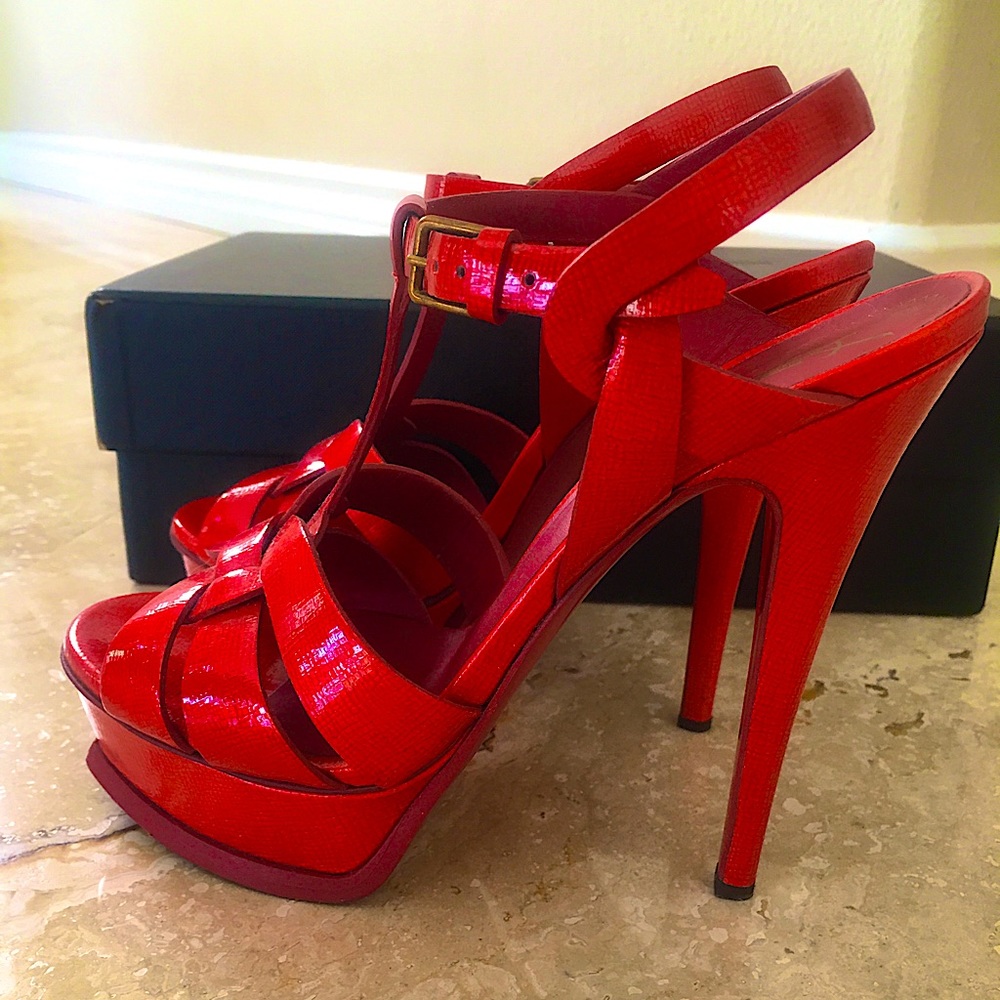 Yves Saint Laurent YSL tribute sandals